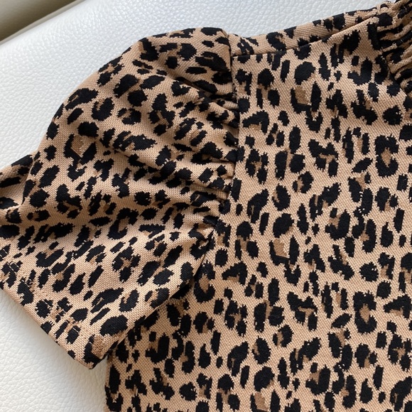 ZARA animal print top S - Picture 2 of 5